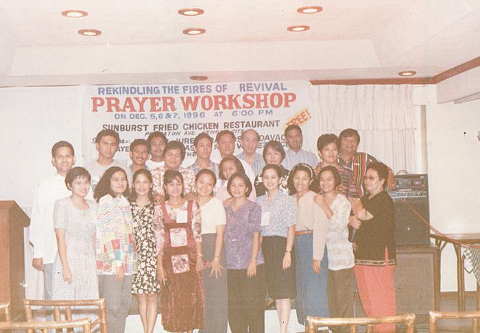 1996 — Prayer Workshop at Sunburst Restaurant